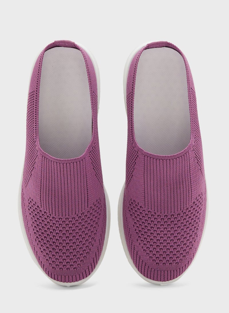 Breathable Knit Comfort Slip On Shoe