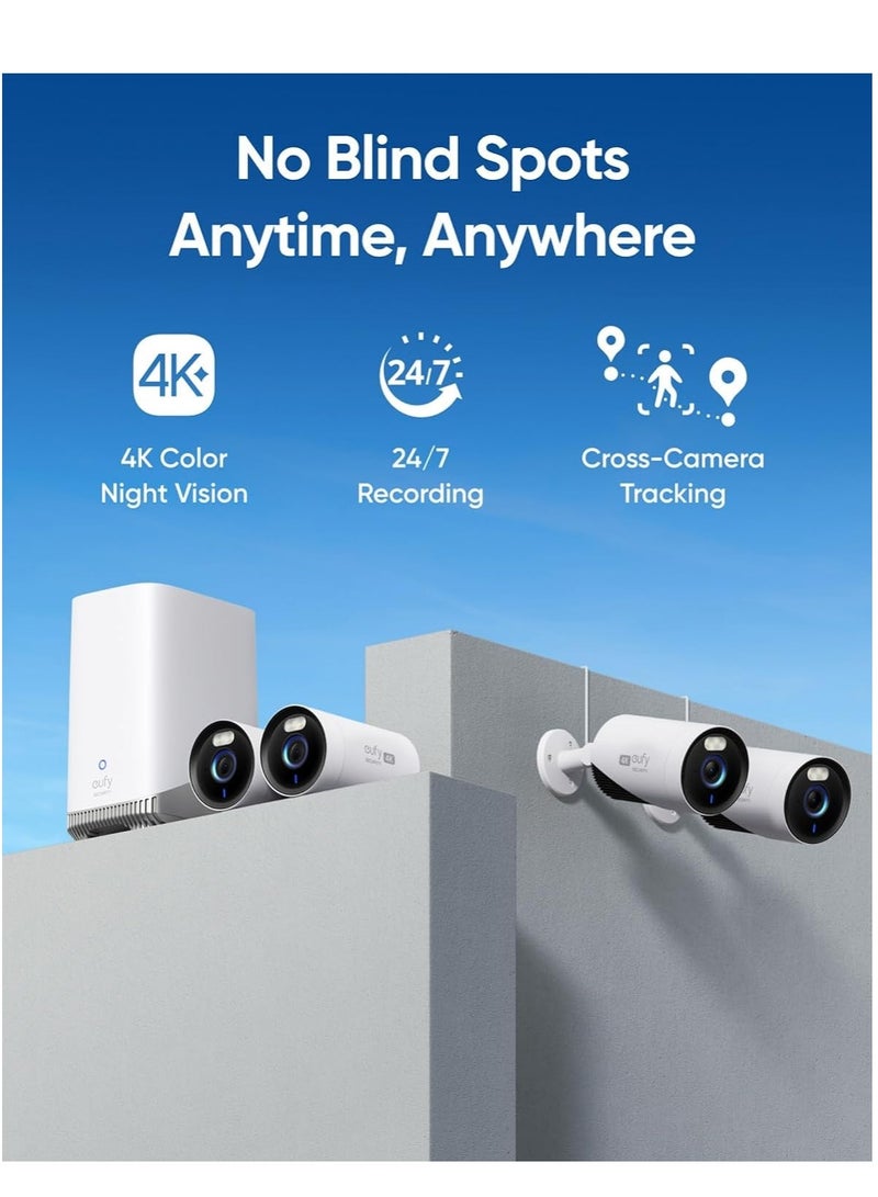 eufyCam E330 4K Outdoor Security Camera System