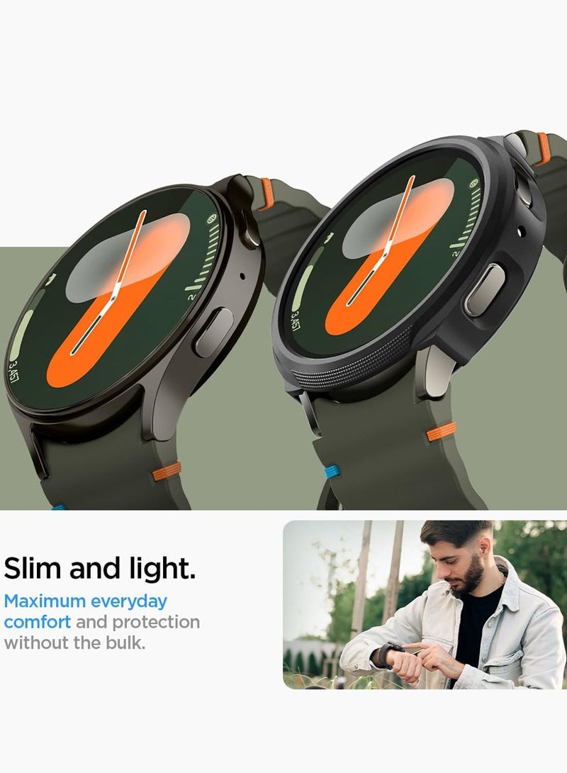 Liquid Air for Samsung Samsung Galaxy Watch 7 40mm Case Cover Flexible Lightweight TPU (2024) - Matte Black