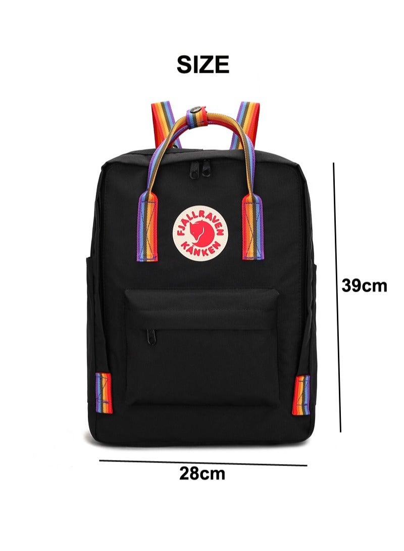 Casual Backpack For Unisex Black