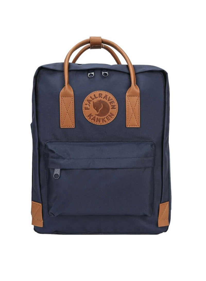 New Casual Backpack For Unisex Navy Blue