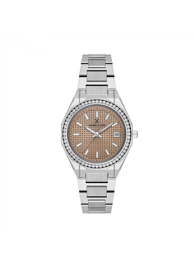 DANIEL KLEIN PREMIUM WOMENS STAINLESS STEEL STRAP WATCH - DK.1.13716-3