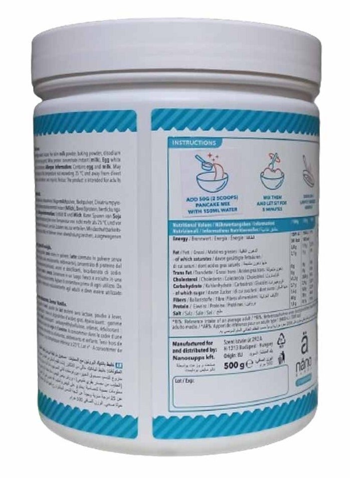 Nano Supps Protein Pancake Mix Vanilla Flavor 500g