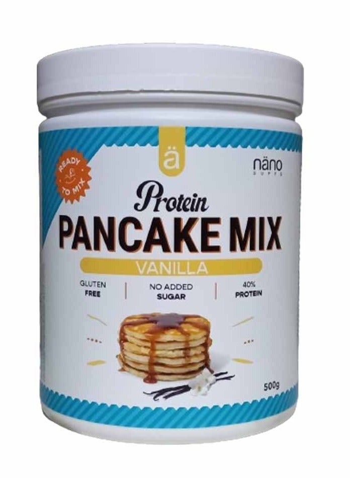 Nano Supps Protein Pancake Mix Vanilla Flavor 500g