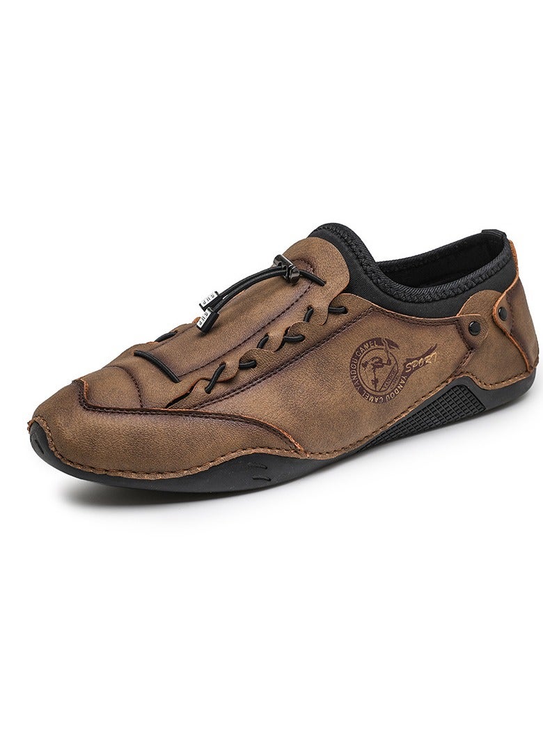 Men's Mesh Shoes, Breathable Sports And Leisure Shoes, Leather Shoes