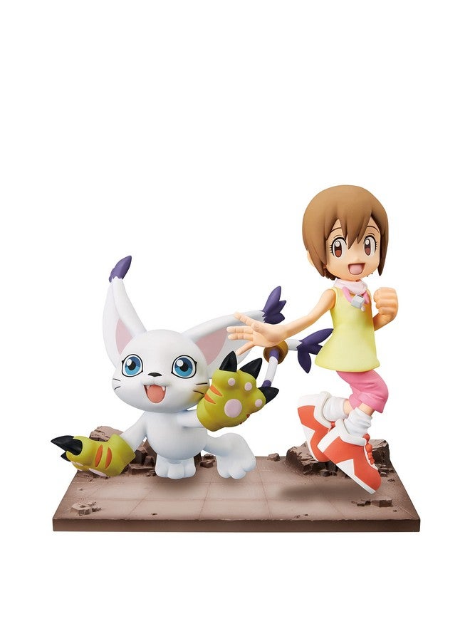 Digimon Adventure Dxf Adventure Archives Hikari & Tailmon Statue