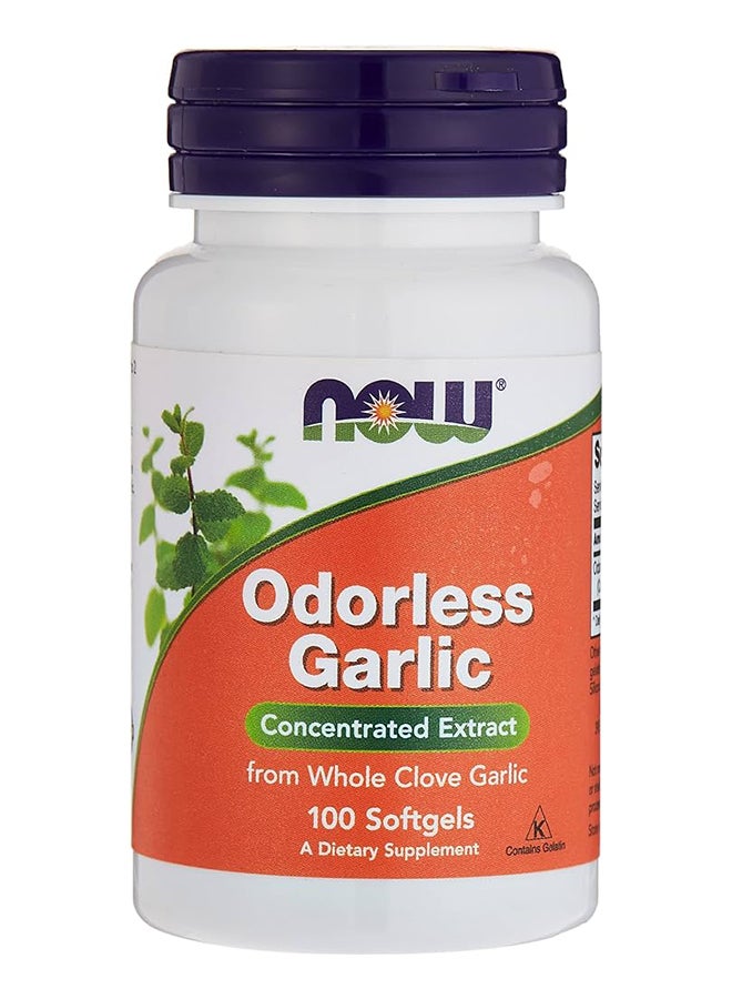 Odorless Garlic Orig 100 S/Gels