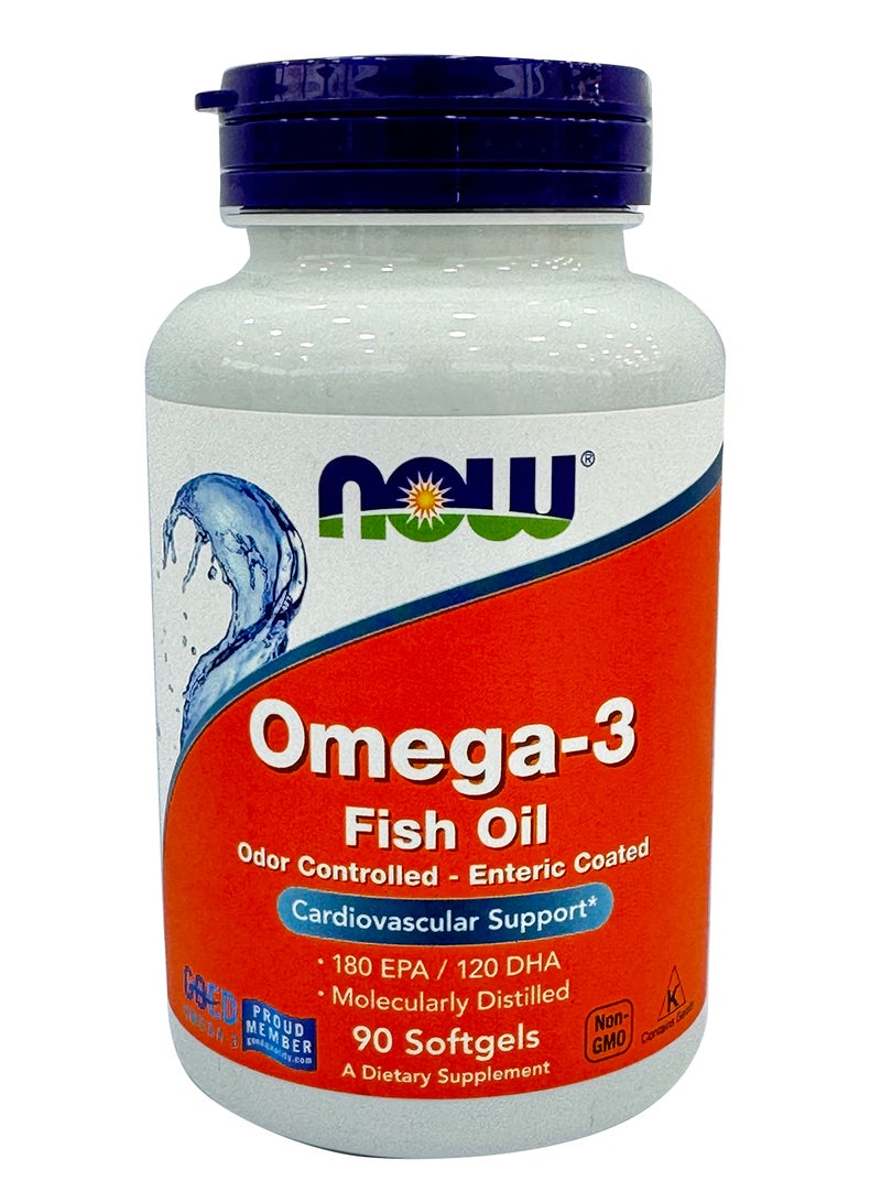 Omega 3 1000Mg Enteric Coat 90'S/Gels