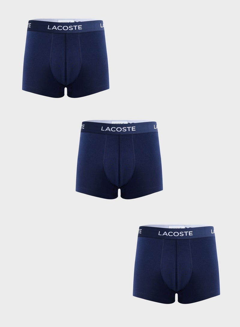 3 Pack Logo Band Trunks