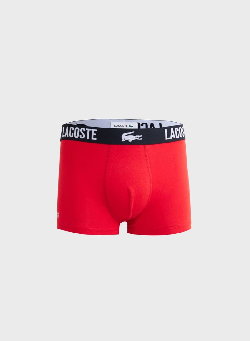 3 Pack Logo Band Trunks