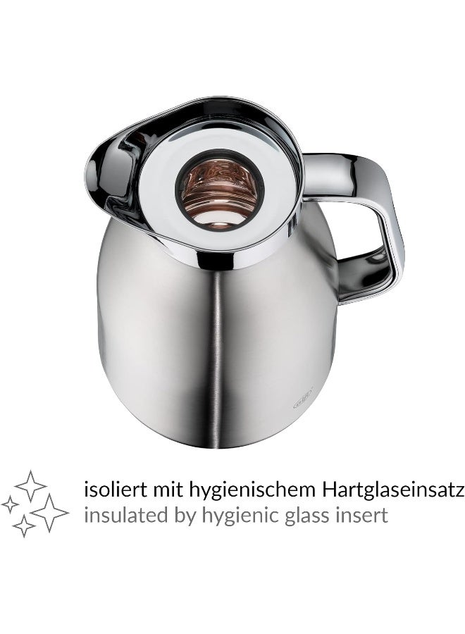 Skyline Tea Flask Steel Matte 1L Chrome