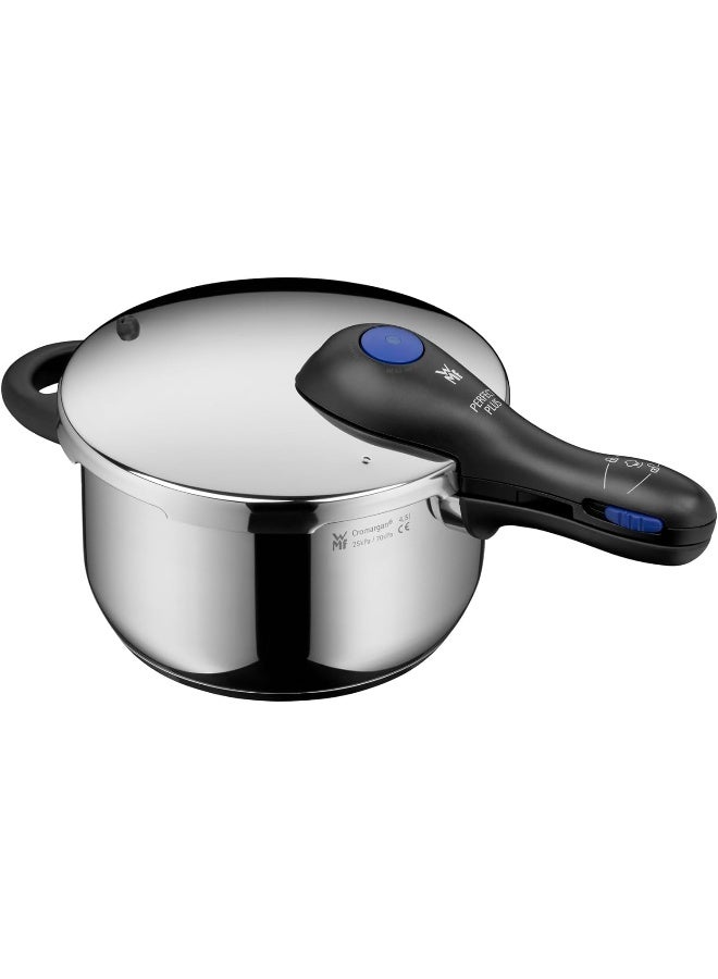 Perfect Plus – Quick Cooker  22 Cm Diameter 4 Litres And A Half With Flame Protection Cromargan Stainless Steel For Induction