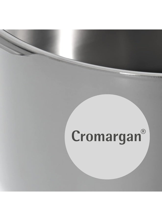 Perfect Plus – Quick Cooker  22 Cm Diameter 4 Litres And A Half With Flame Protection Cromargan Stainless Steel For Induction