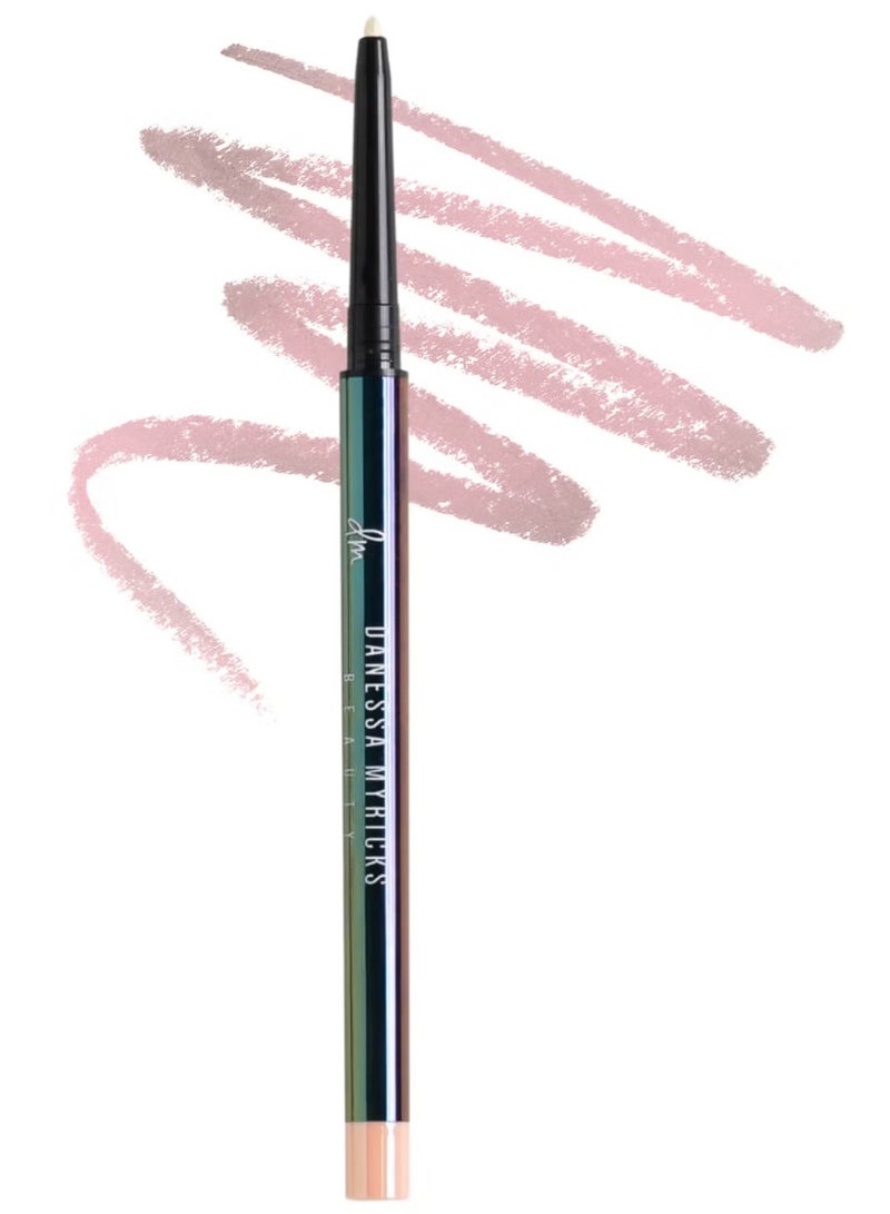 DANESSA MYRICKS BEAUTY Infinite Chrome Waterproof Micropencil Eyeliner - Rose Quartz, 0.15g