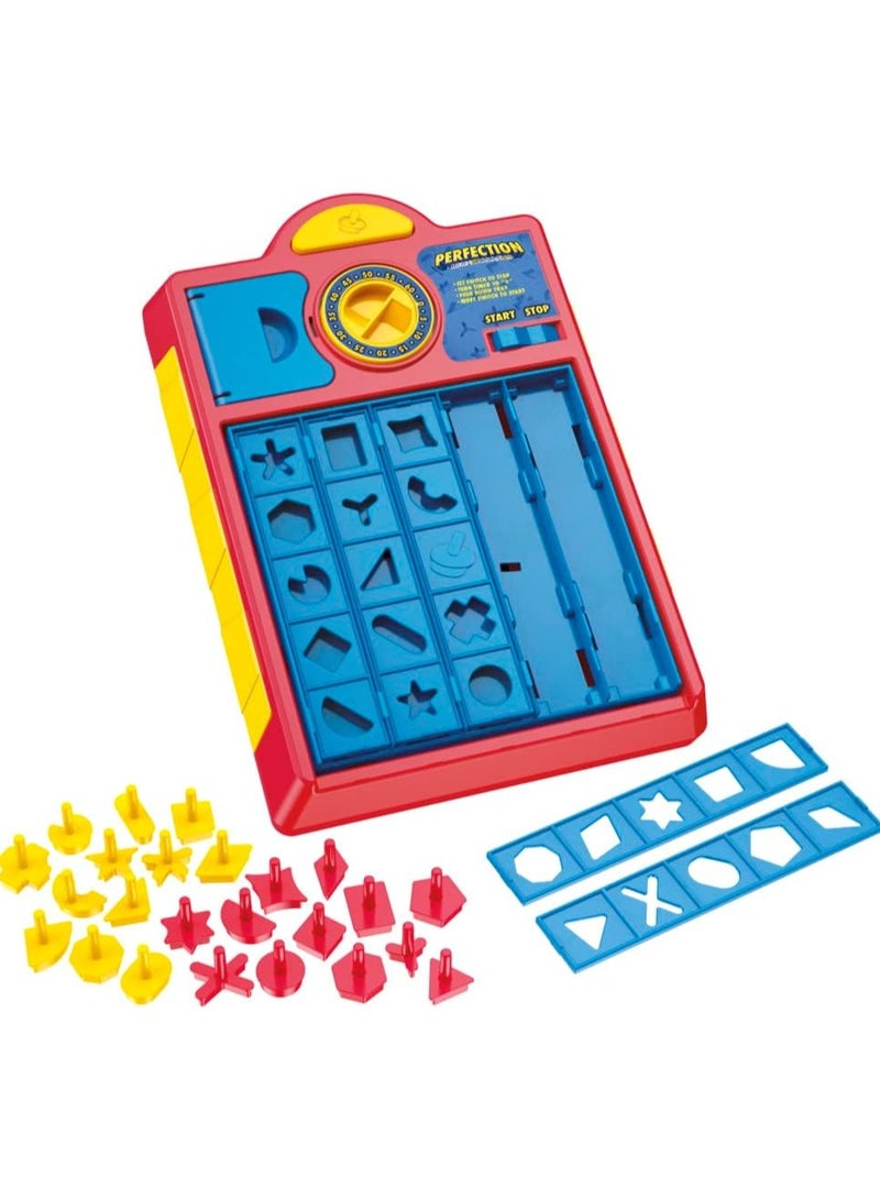 Perfection Game for Kids, Games for Ages 5+, Games for 1+ Players, Over 250 Combinations, Pop Up Game, Memory Games for Kids