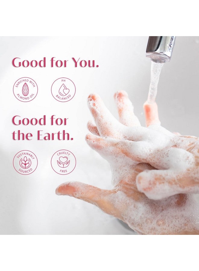 Luxury Hand Soap By Provence Santé 16.9 Oz Liquid Hand Soap For Bathroom French Soap With Moisturizing With Sweet Almond Oil Floral Wild Rose Scent Liquid Soap Bottle With Pump