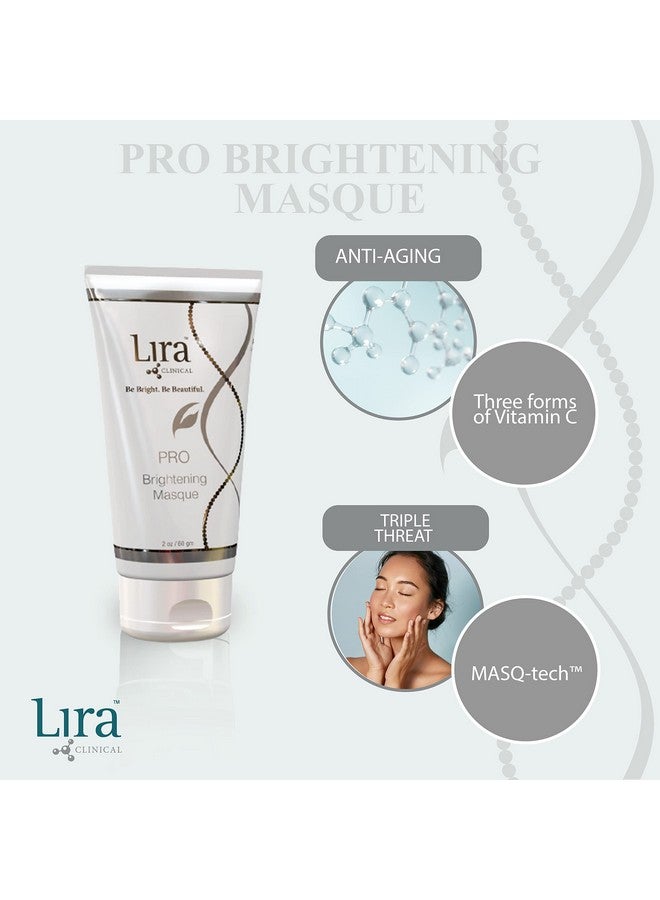 Pro Brightening Masque Hydrating Face Mask With Vitamin C Peptides & Hyaluronic Acid To Support Even Skin Tone Reduced Wrinkles & Deep Moisturization 2 Fl Oz