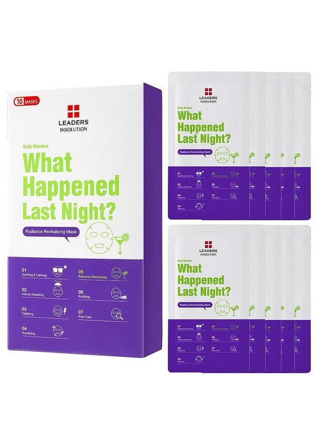 N] Daily Wonders What Happened Last Night? Mask | Pack Of 10