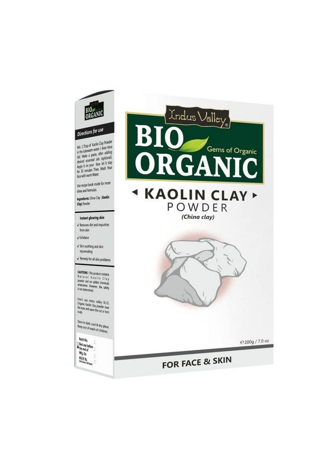 Bio Organic Kaolin Powder | China Clay For Skin Face Mask (200G)