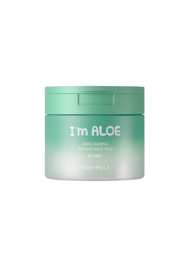 I'M Aloe Skin Calming Instant Mask Pads For Dry And Irritated Skin 80 Sheets