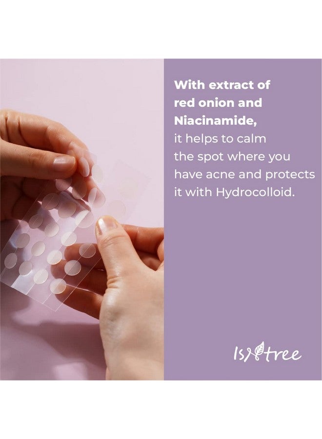 Onion Newpair Pimple Patch Basic (24 Patches) Patches In 2 Sizes | Blemish Care | Spot Care | Waterresistant For Daily Use
