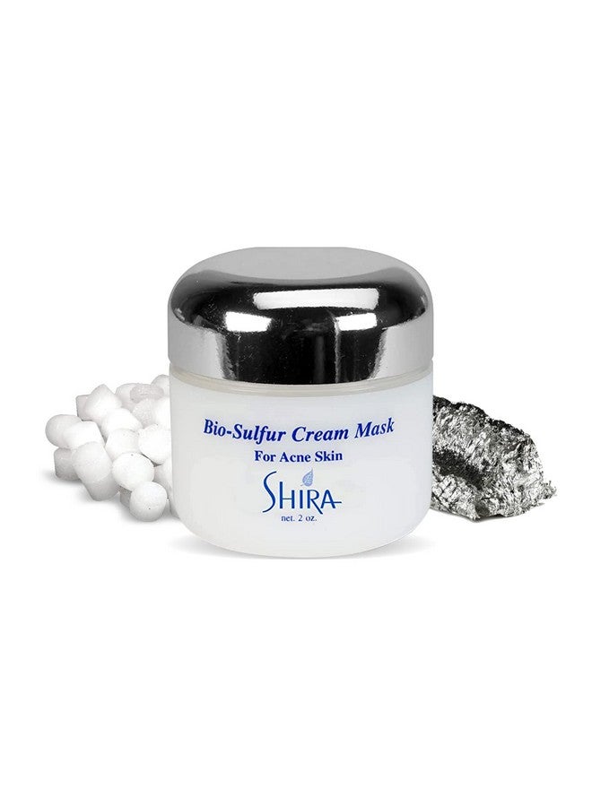 Solar Energy Bio Sulphur Face Mask 2Oz With Sulphur & Organic Aloevera Treatment For Acneprone Dark Spot And Oily Skin Care