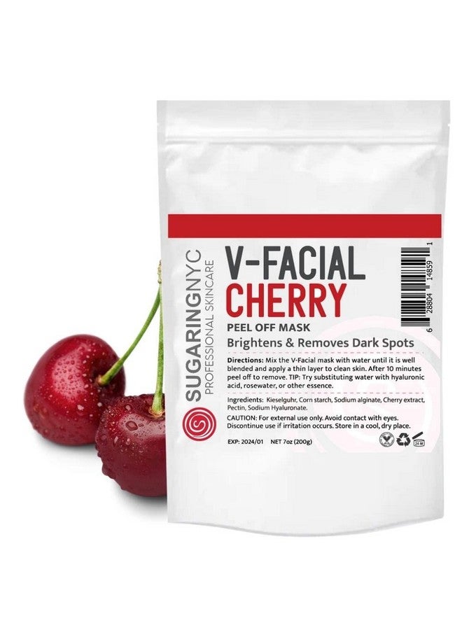 Vajacial Mask Cherry With Cherry Micro Elements Vfacial 7Oz 200G