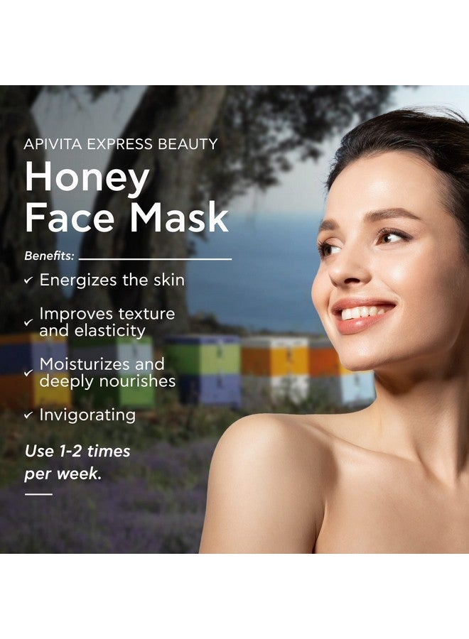 Express Beauty Face Mask With Honey Shea Butter & Sunflower Oil Deeply Moisturizing Nourishing & Energizing Treatment For All Skin Types