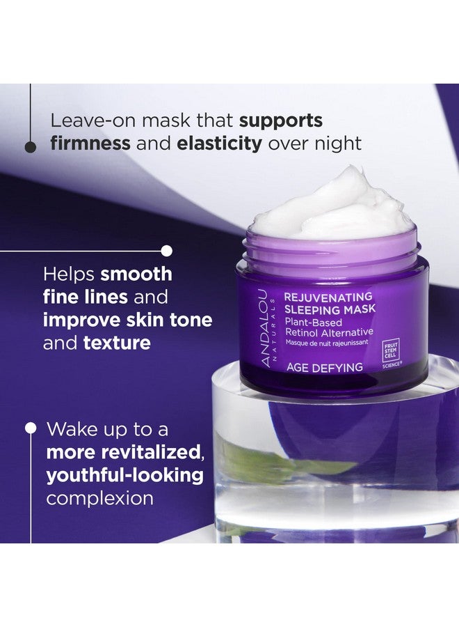 Age Defying Plant Based Retinol Alternative Rejuvenating Sleeping Mask