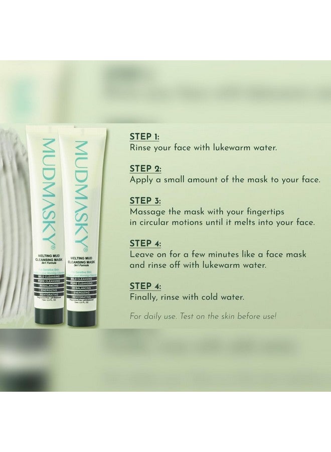 Melting Mud Cleansing Mask 3In1 Formula 75Ml / 2.5 Fl. Oz.