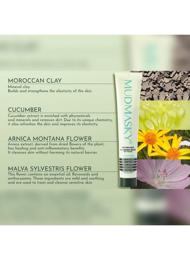 Melting Mud Cleansing Mask 3In1 Formula 75Ml / 2.5 Fl. Oz.