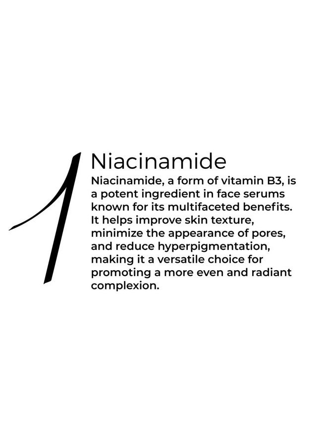 10% Niacinamide Serum For Smooth Glowing Skin 30 Ml
