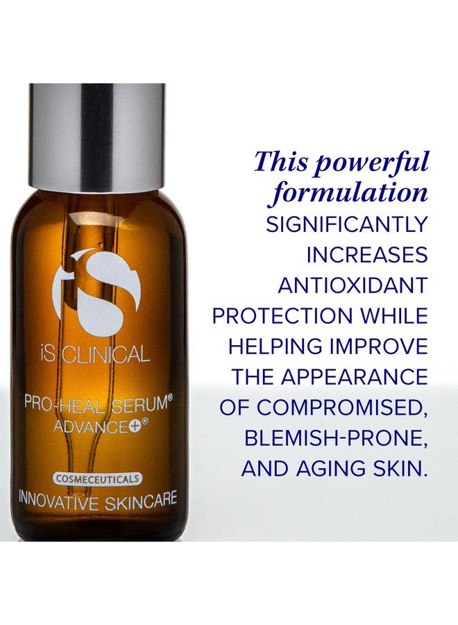 Proheal Serum Advance+ Antioxidantrich Serum Containing Vitamin C E And A For Redness Rosacea Inflammation 0.5 Fl Oz