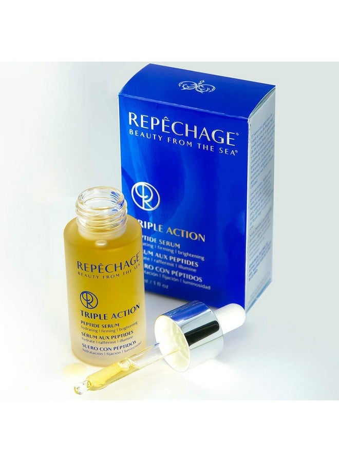 Triple Action Peptide Serum | Hydrating Firming & Brightening | 30 Ml / 1 Fl Oz