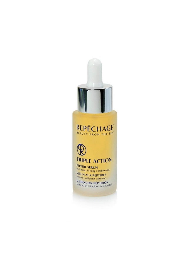Triple Action Peptide Serum | Hydrating Firming & Brightening | 30 Ml / 1 Fl Oz