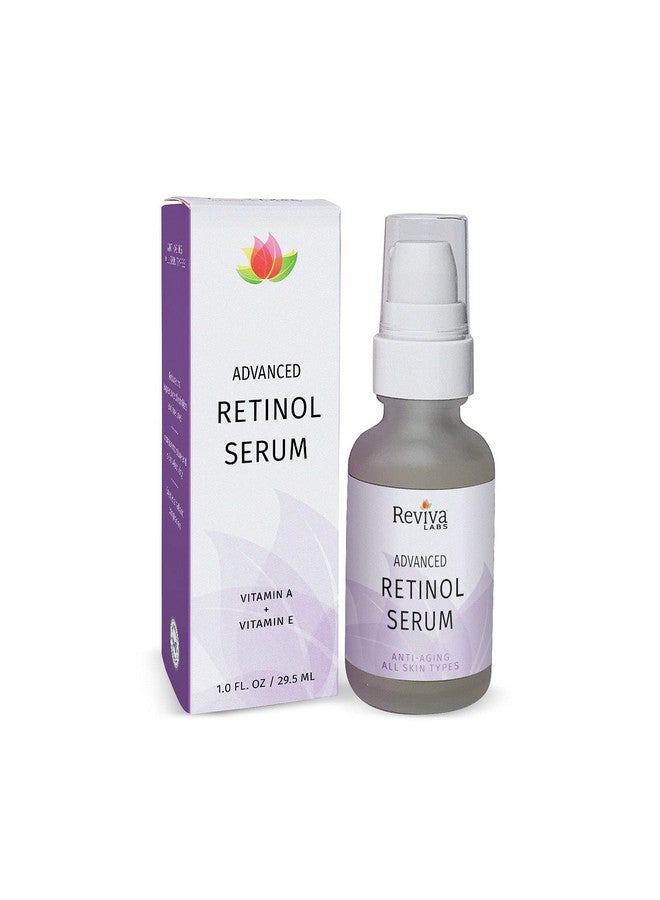 Advanced Retinol Serum | Reviva Labs | Featuring 0.1% Retinol | This Antiaging Serum Helps Reduce The Appearance Of Fine Lines And Wrinkles And Creates A More Radiant Complexion