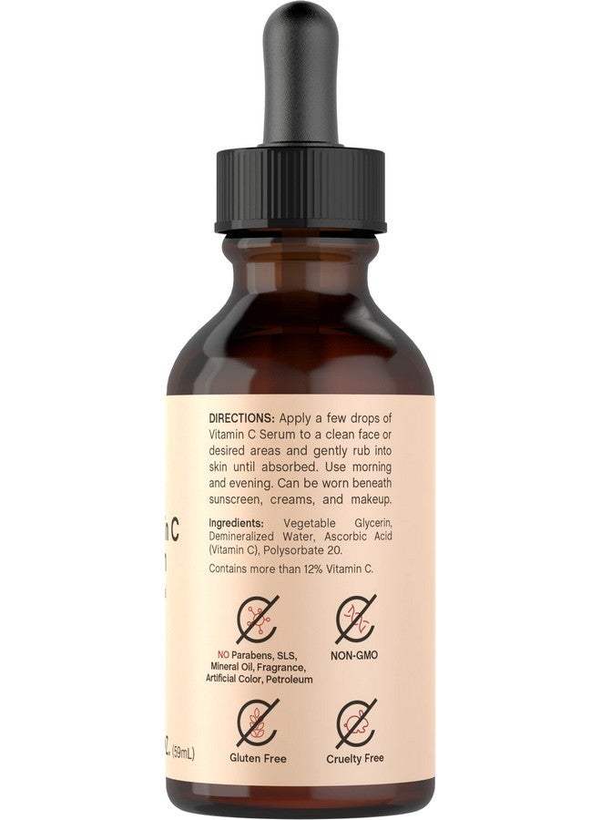 Vitamin C Serum For Face | 2 Oz | Hydrating Serum For Dark Spots | Paraben & Sls Free