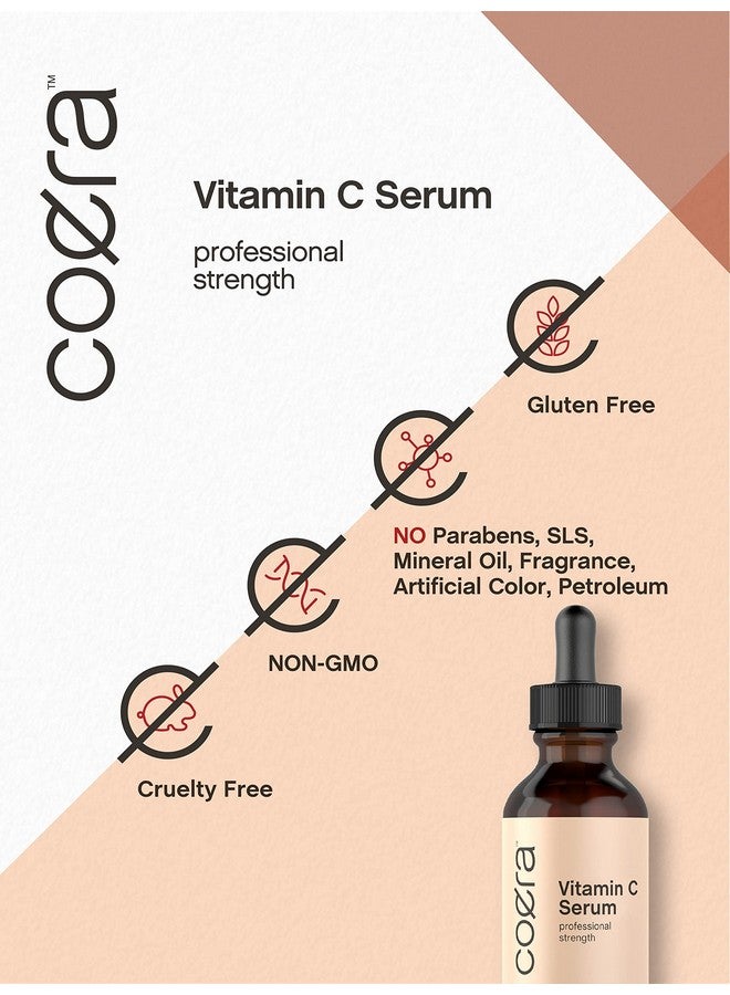 Vitamin C Serum For Face | 2 Oz | Hydrating Serum For Dark Spots | Paraben & Sls Free