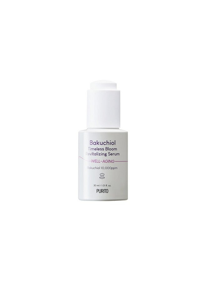 Bakuchiol Timeless Bloom Revitalizing Serum 30Ml / 1.01 Fl. Oz. Vegan & Crueltyfree Fragrancefree Safe Ingredients Korean Skin Care