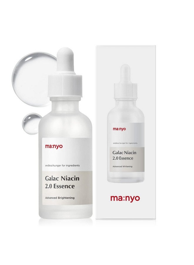 Galac Niacin 2.0 Essence Korean Facial Serum Ultra Hydrating Tone Balancing Niancinamide For Women And Men Korean Skin Care 1.69 Fl Oz (50Ml)