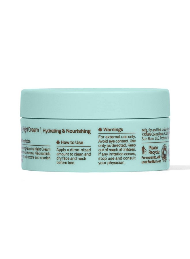 Skin Care Restoring Night Cream | Vegan And Cruelty Free Moisturizing Formula With Niacinamide And Vitamin E | 1.5 Oz