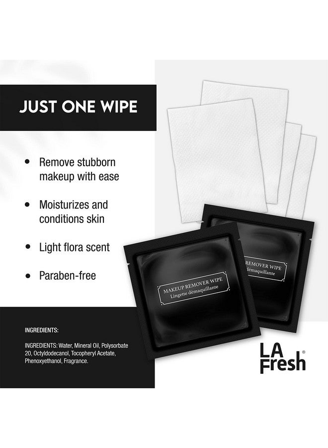 Hotel Premium Parabenfree Makeup Remover Wipes Black Light Flora Scent 8X6