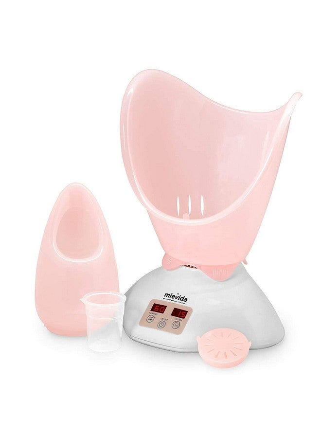 Steam Inhaler Vaporizer & Facial Steamer With Timer & Temperature Control System(Pink)