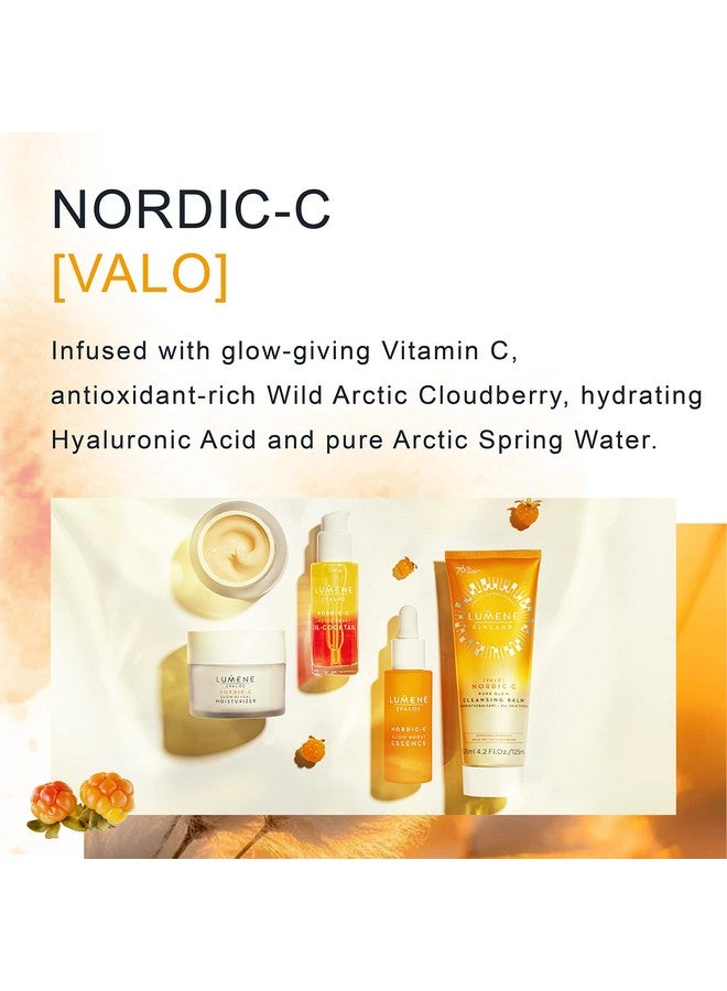 Nordicc [Valo] Glow Awakening Eye Cream Energizing Eye Cream To Target Fatigue Dark Circles Puffy Eyes & Wrinkles Radiance Boosting Eye Cream With Vitamin C (0.5 Oz)