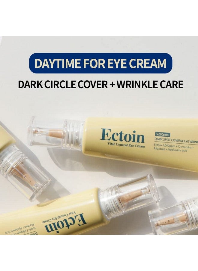 Korean Skin Care Theyeon Ectoin Vital Conceal Eye Cream For Dark Circle / 20Ml 0.67 Fl. Oz/Concealer Hydrates Covers Wrinkles And Puffiness Anti Aging