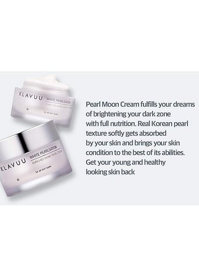 Pearlsation Enriched Pearl Eye Cream Promotes Youthful Appearance By Reducing Wrinkles Around The Eyes Diminishing Dark Circles And Enhancing Skin Elasticity Around Eyes 0.68 Floz