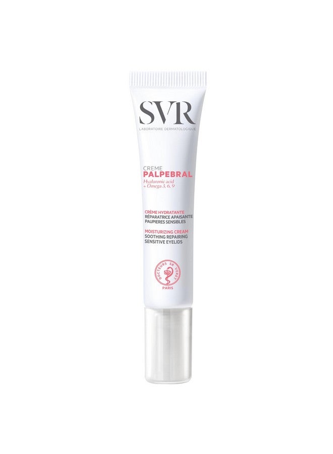 Palpebral Eye Cream Ultrasoothing Cream For Dry Sensitive Eyelids Prone To Irritations Due To Dryness Steroidfree Fragrancefree Formula With Hyaluronic Acid & Shea Butter 0.5 Fl.Oz