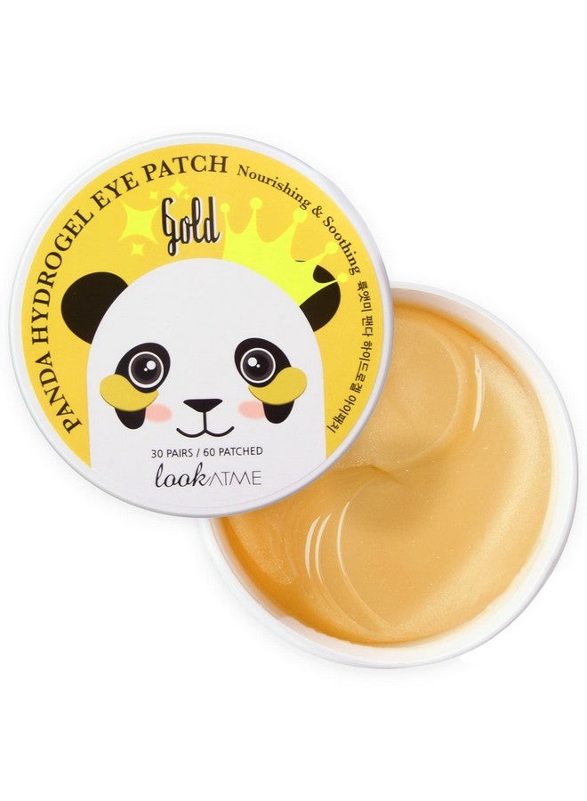 Under Eye Patches For Dark Circles, Puffiness And Eye Bags With 24K Gold Antiwrinkle For Puffy Eyes, Eye Masks With Hyaluronic Acid And Collagen Hydrogel Eye Gel Pads, Premium Korean Skincare 30Pcs