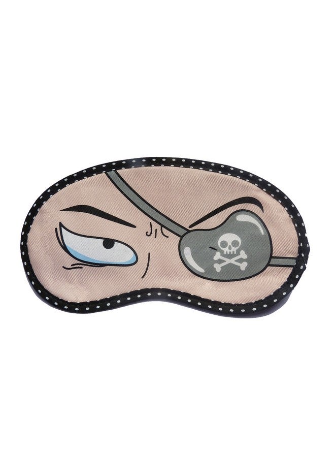 Patch Eye Patch Eye Cartoon Face Sleeping Eye Mask (Pack Of 2)