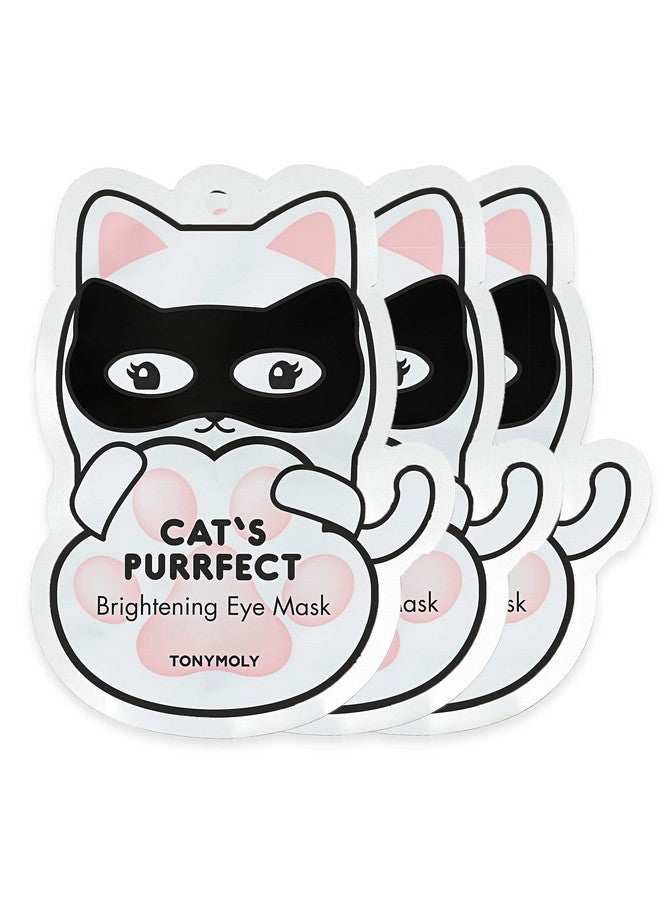 Cat'S Purrfect Brightening Eye Mask 3 Ct.